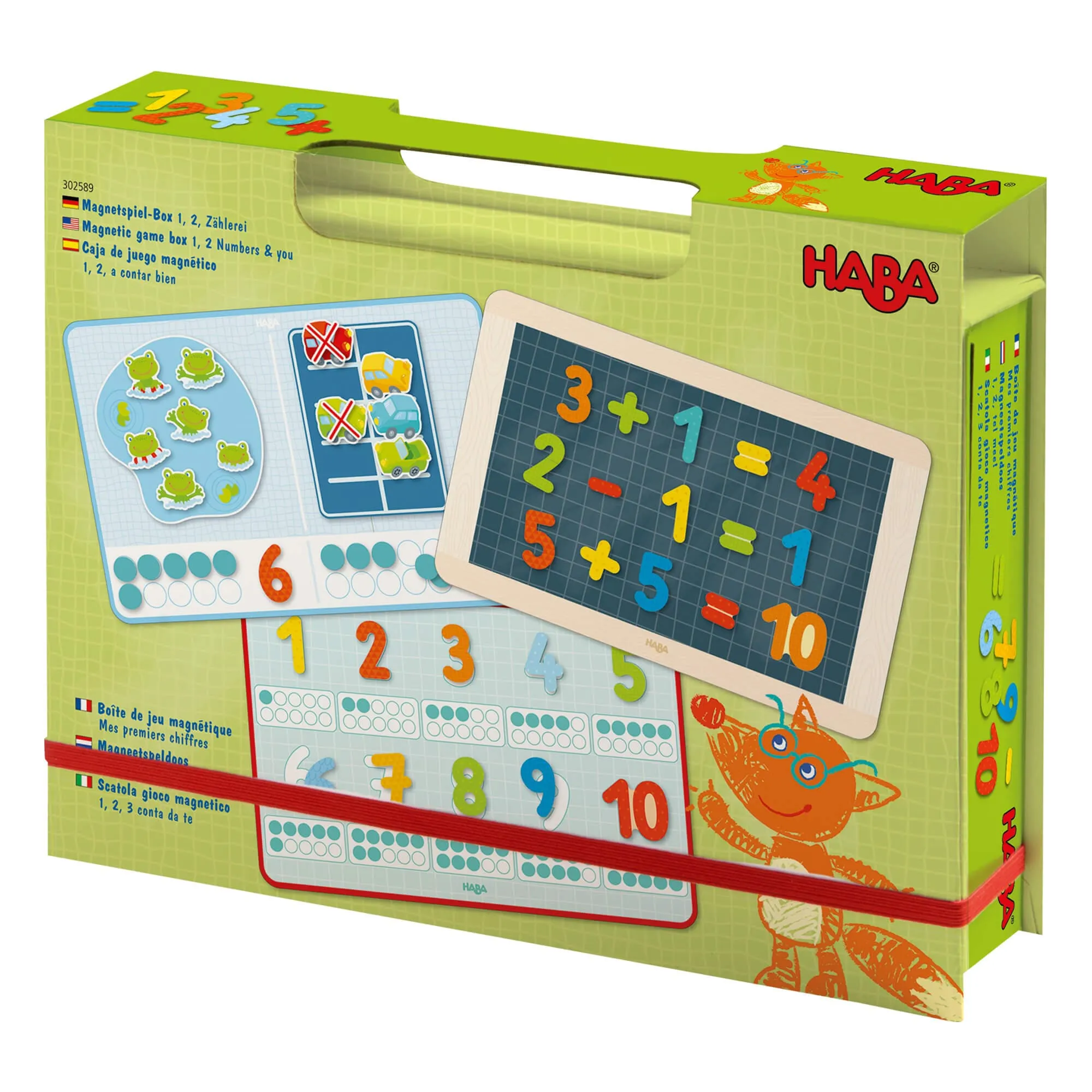 1, 2 Numbers & You Magnetic 158 Piece Game Box