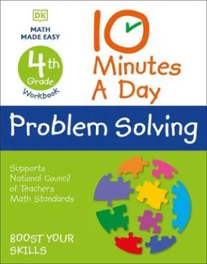 10 Minutes A Day Problem Solving, 4th Grade