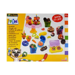 106324617 SIMBA ART & FUN PLAY DOUGH 21PC 200G