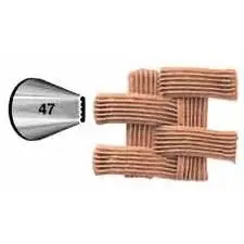 #47 Basketweave Decorating Tip