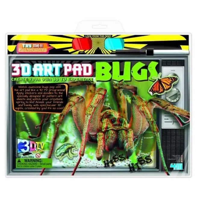 4M 3D Art Pad Bugs Kit