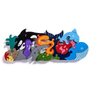 Alphabet Jigsaws Number Ocean Jigsaw