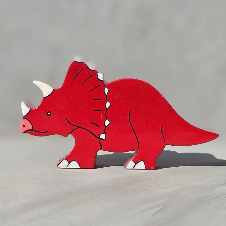 Alphabet Jigsaws Triceratops Magnetic Figure