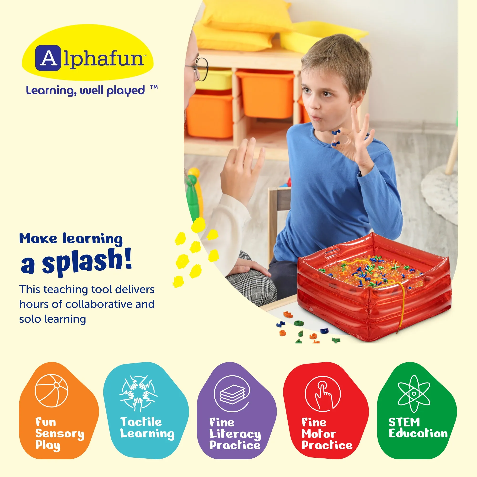 Alphafun Multisensory Reading Kit for Kids