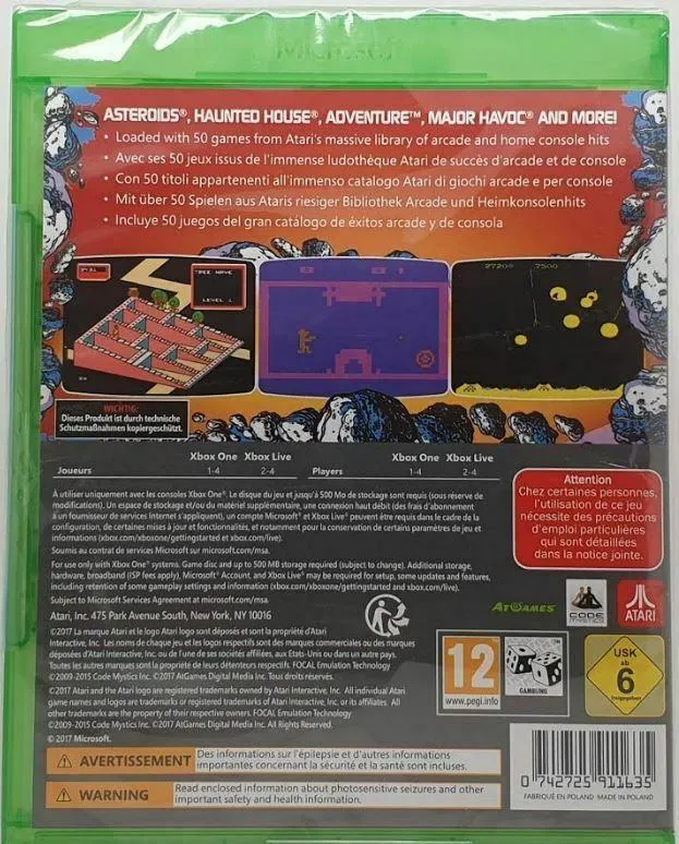 Atari Flashback Classics Collection Vol 2 For XBOX One