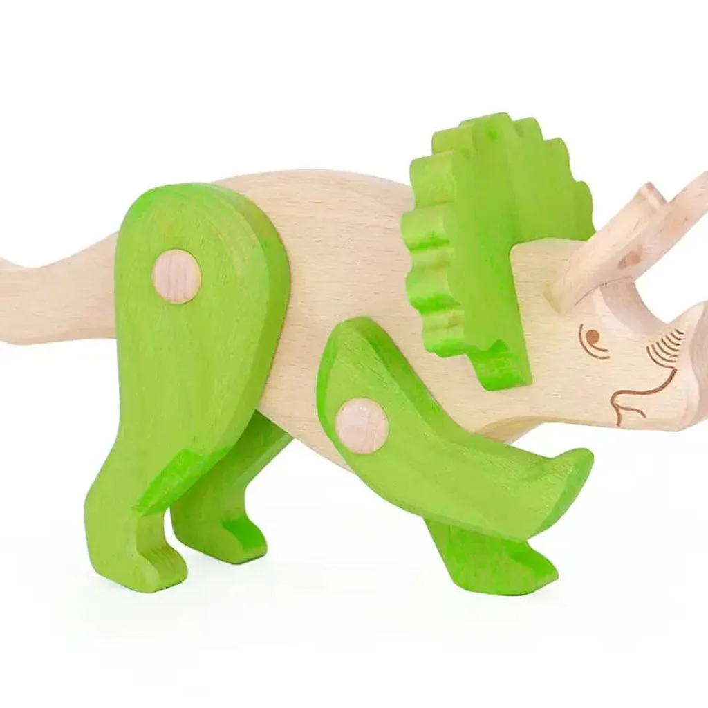 Bajo Wooden Dinosaur Figures