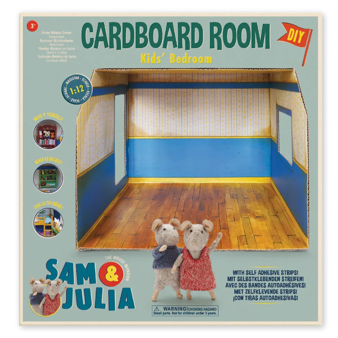 Bedroom DIY Playhouse Cardboard Room Kit