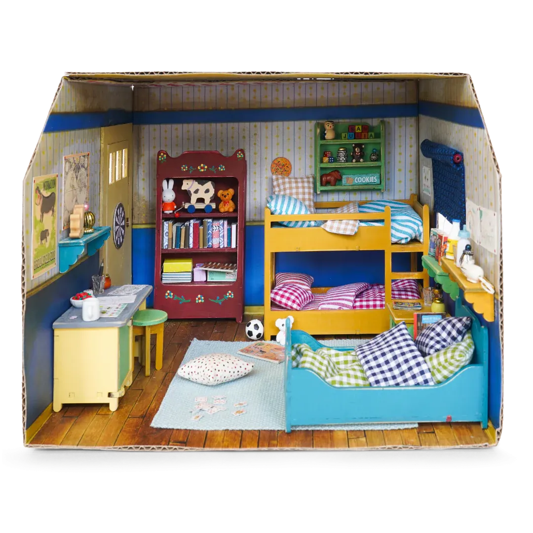 Bedroom DIY Playhouse Cardboard Room Kit