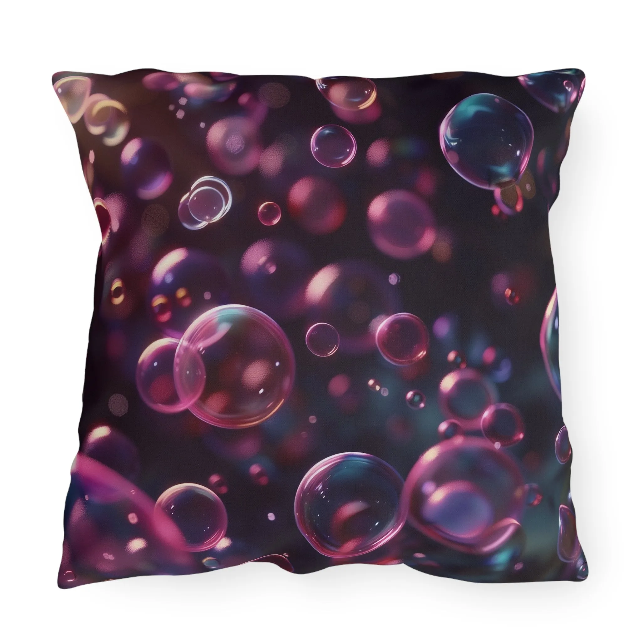 Blackcurrant Bubbles - Outdoor Pillows - USA