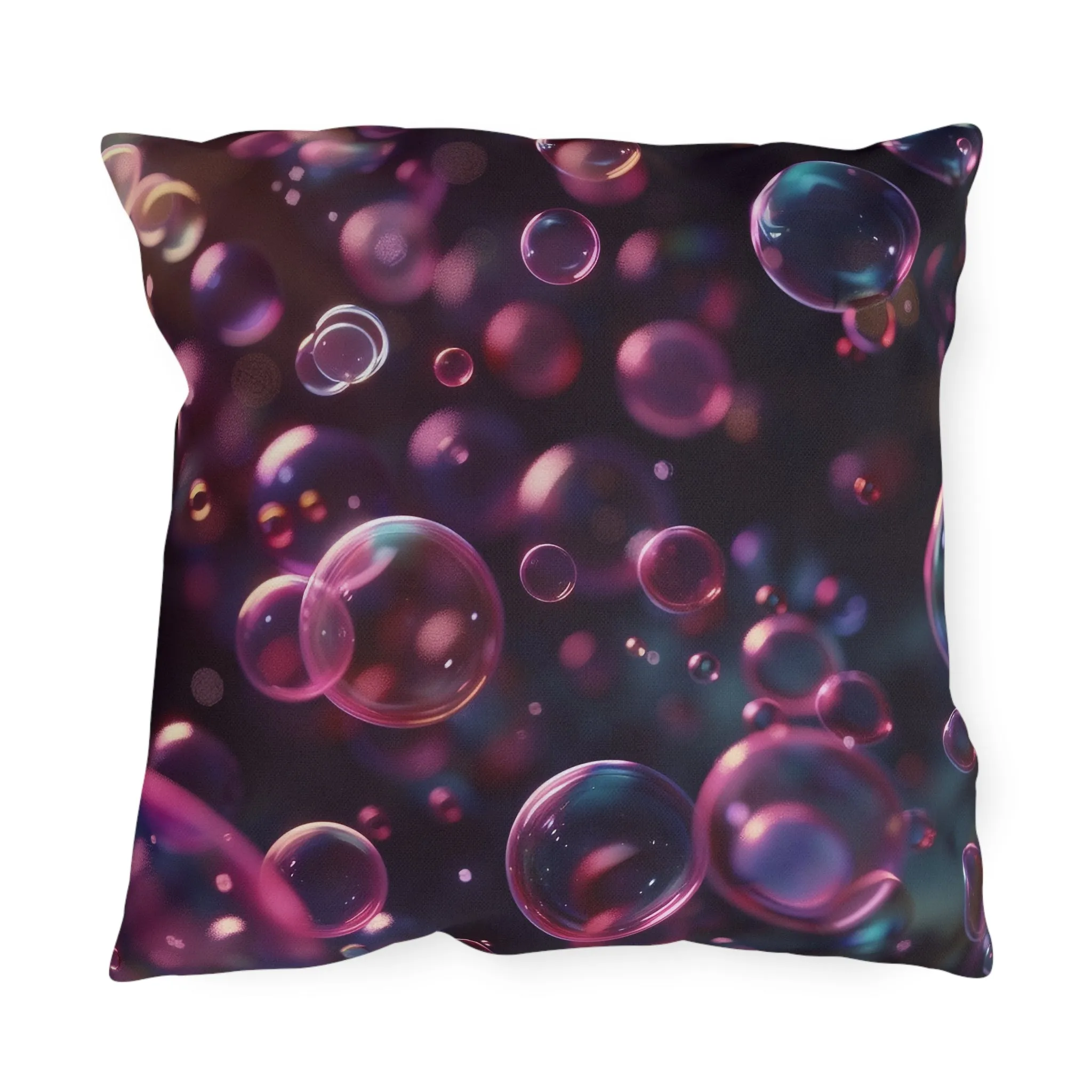 Blackcurrant Bubbles - Outdoor Pillows - USA