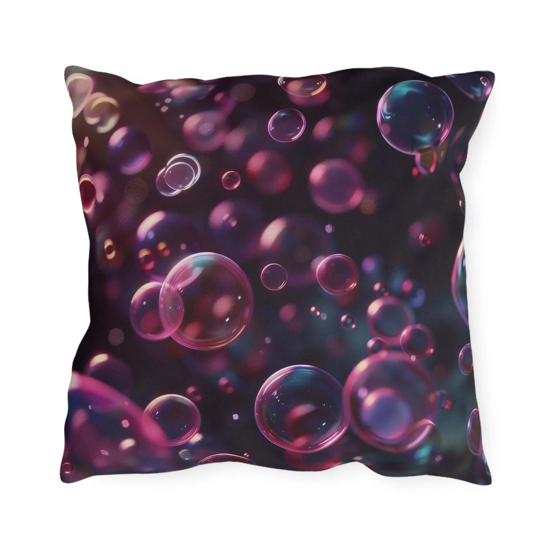 Blackcurrant Bubbles - Outdoor Pillows - USA