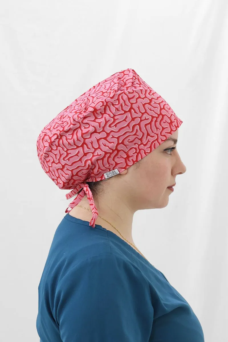 Brain Printed Surgical Hat