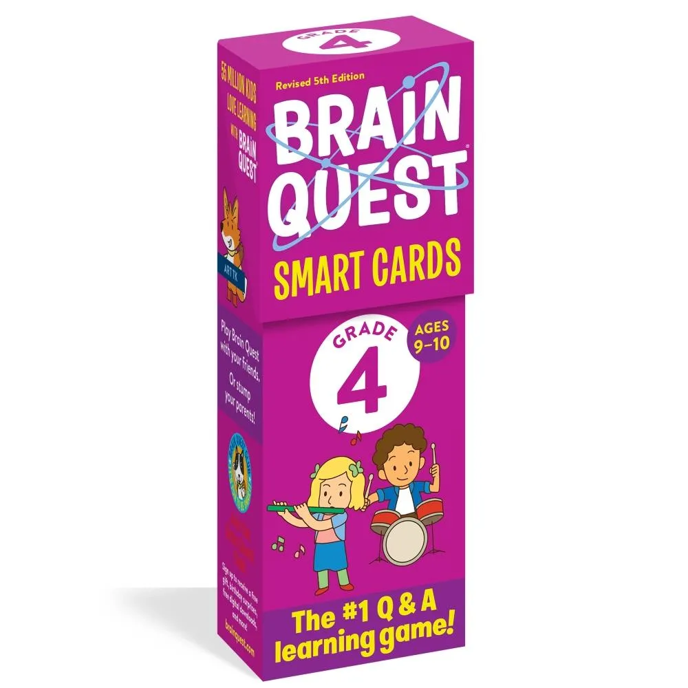 Brain Quest Smart Cards For Grade 4