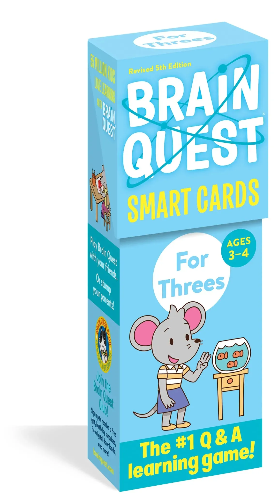 BrainQuest For Threes - Revised 5th Edition