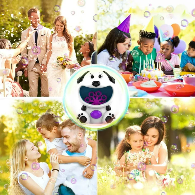 Bubble Blower 500  Bubbles per Minute, Automatic Bubble Maker, Outdoor Toys for Toddlers Kids, Bubble Machine Toys for Birthday Wedding Party