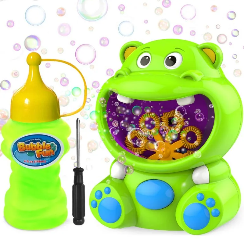 Bubble Blower 500  Bubbles per Minute, Automatic Bubble Maker, Outdoor Toys for Toddlers Kids, Bubble Machine Toys for Birthday Wedding Party