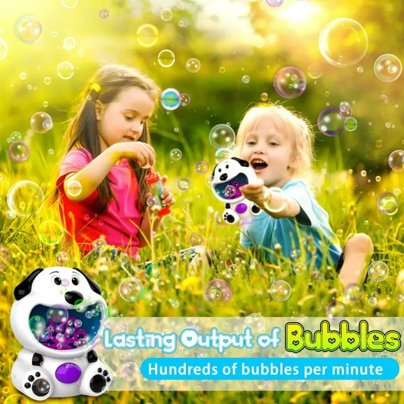 Bubble Blower 500  Bubbles per Minute, Automatic Bubble Maker, Outdoor Toys for Toddlers Kids, Bubble Machine Toys for Birthday Wedding Party