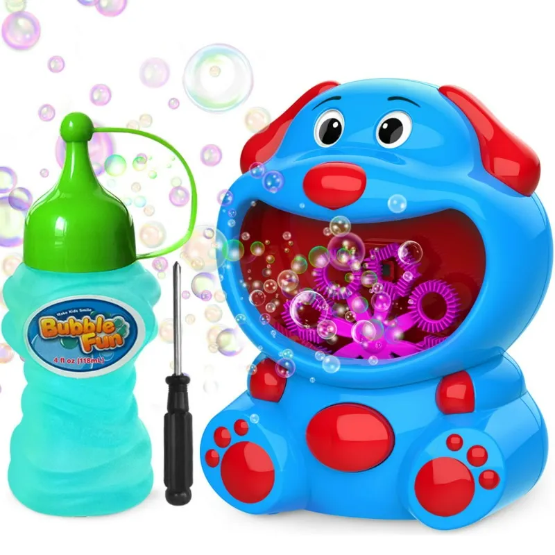 Bubble Blower 500  Bubbles per Minute, Automatic Bubble Maker, Outdoor Toys for Toddlers Kids, Bubble Machine Toys for Birthday Wedding Party