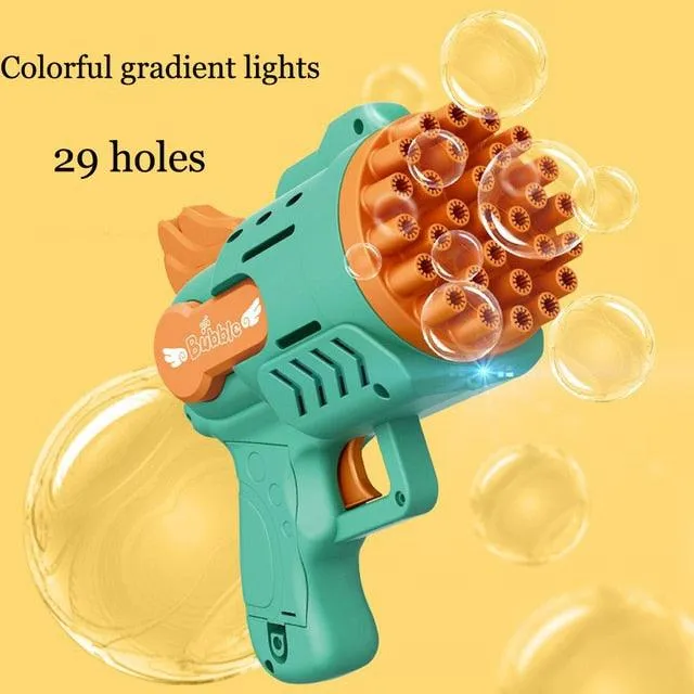 Bubble Gun LED Light Blower