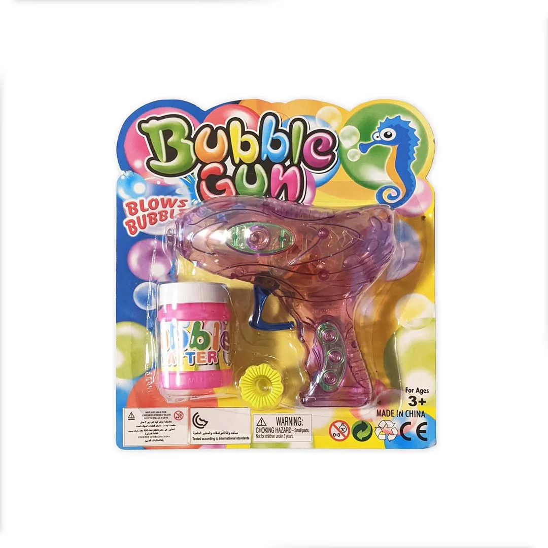 Bubble Gun with Bubbles - 12 Pieces Per Pack 28545