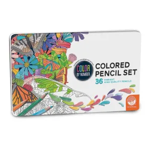 Colored Pencils in a Tin - 36 Count