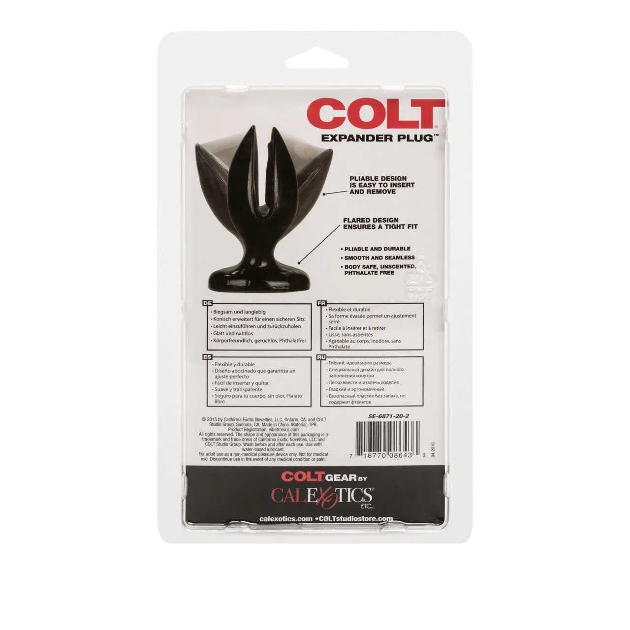 COLT Expander Plug Butt Plug - Large