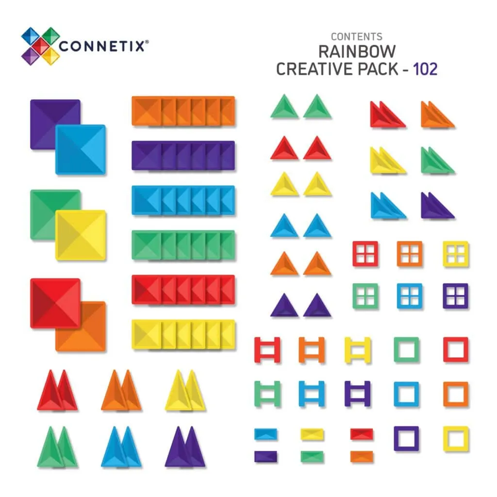 Connetix Rainbow Packs