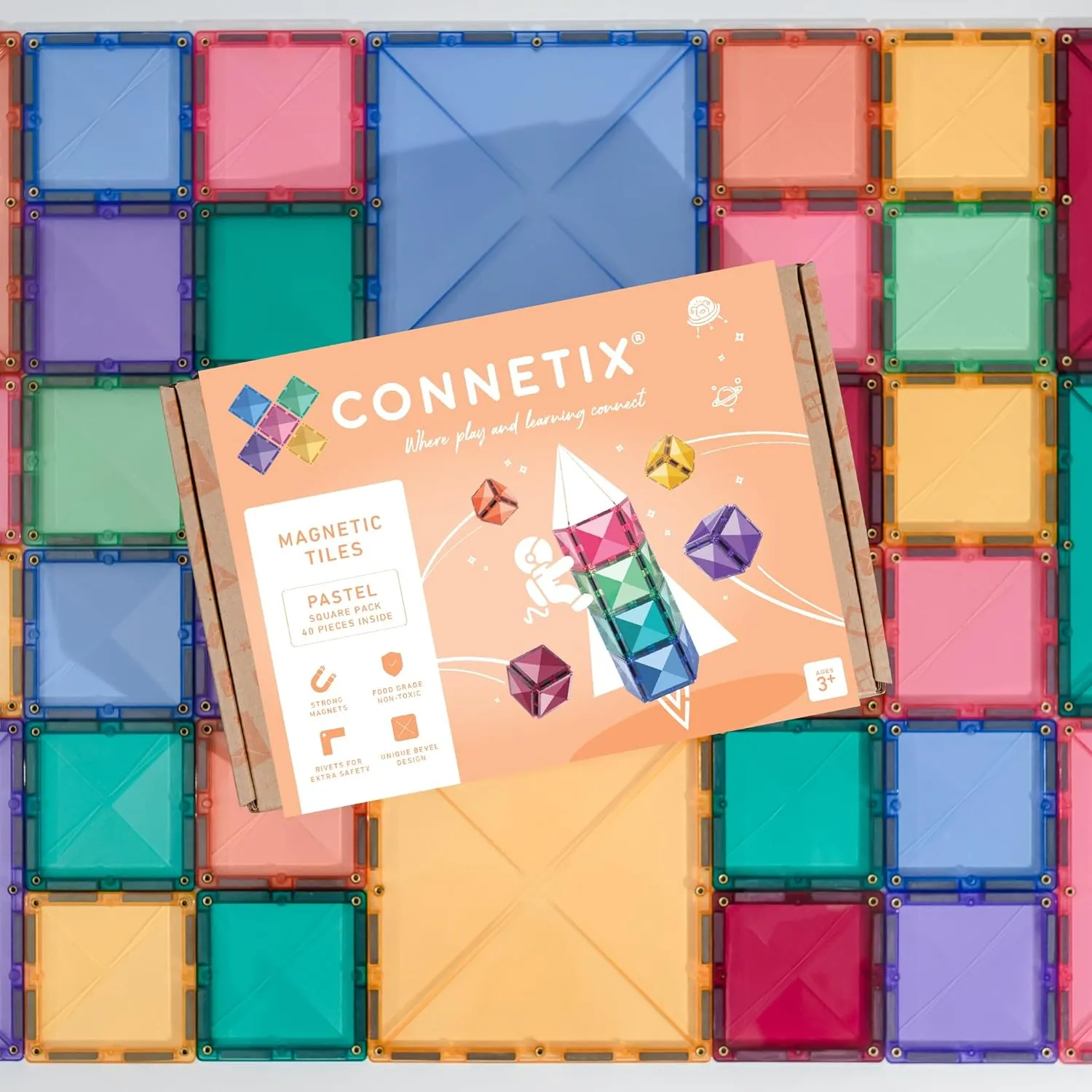 Connetix Square Pack 40/42 pc