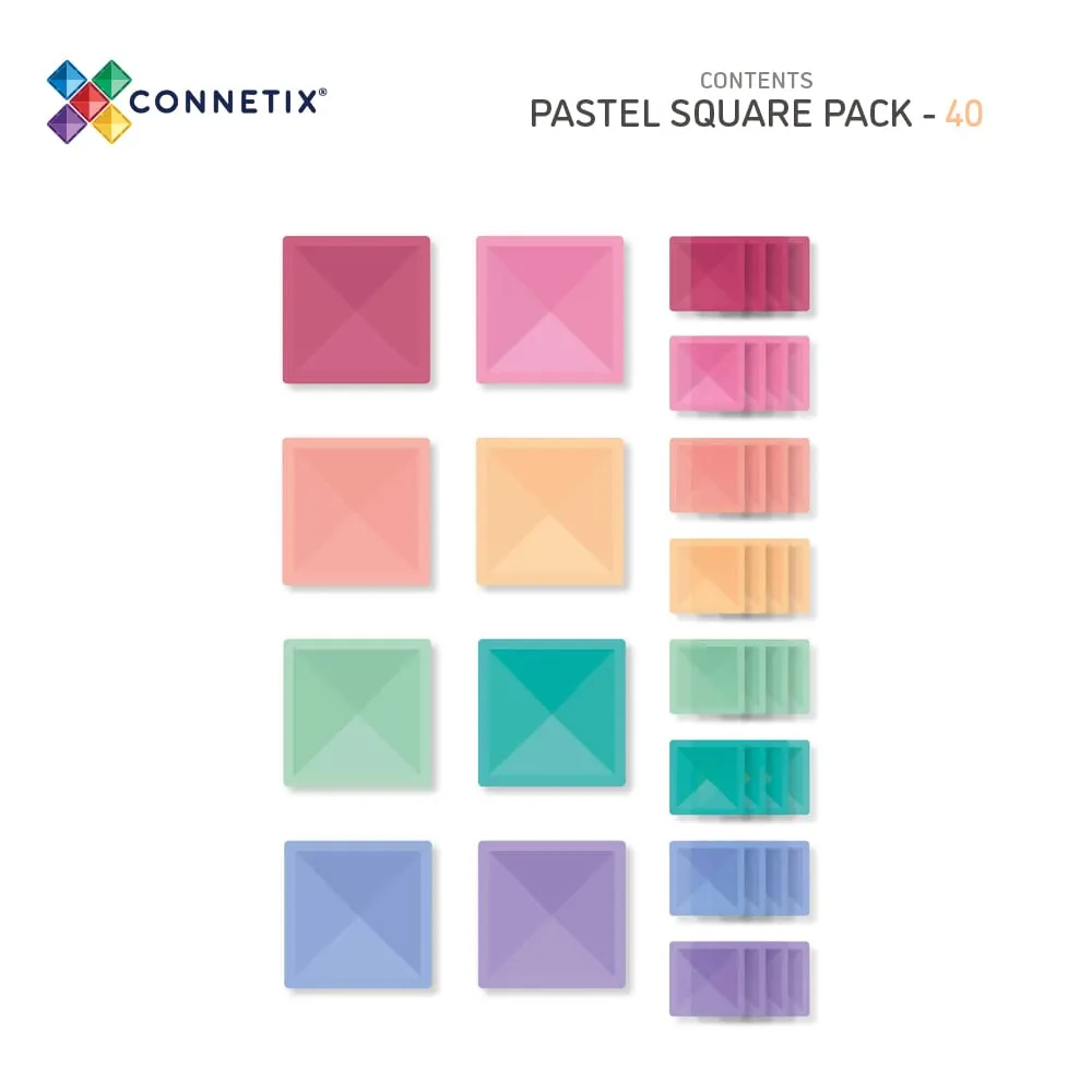 Connetix Square Pack 40/42 pc