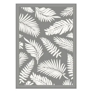 Couture Creations - Earthy Delights Palm Leaves Stencil