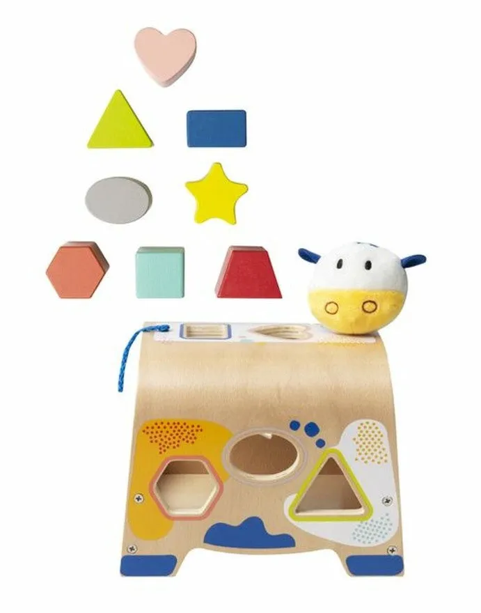 Cow Shape Sorter 9pc