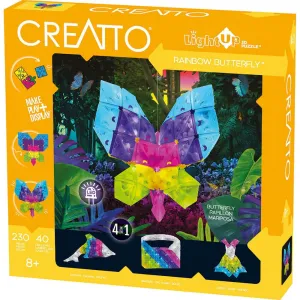 Creatto 3D Light Up Kit - Rainbow Butterfly