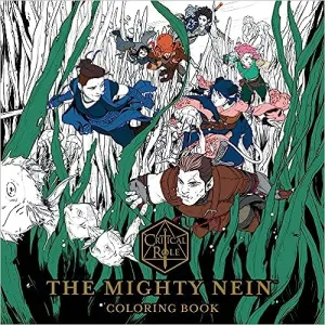 Critical Role: The Mighty Nein Coloring Book