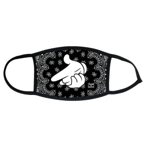 Crooks & Castles Paisley Air Gun Face Mask