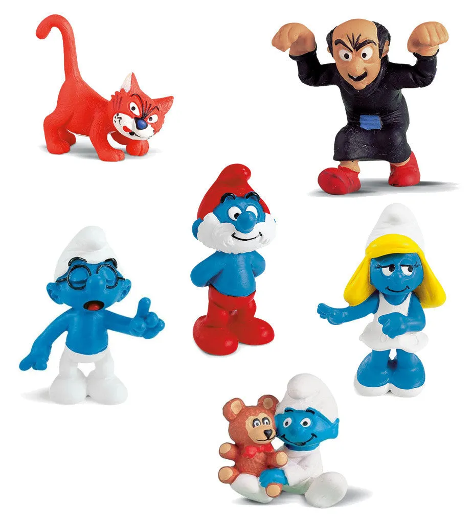 Deluxe "SMURF" Figures (3.75"H)