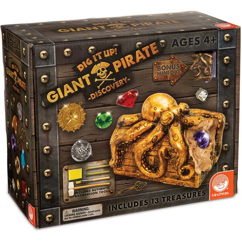 Dig It Up! Giant Pirate Discovery by Mindware