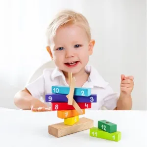 Digital Cognitive Wooden Building Blocks with Clock