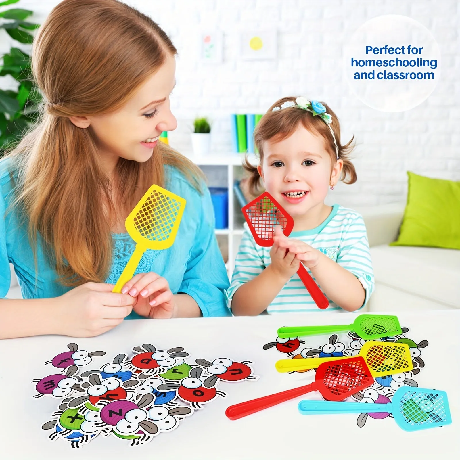 Discover the Magic of Learning: Puzzle Early Education Fly Swatter Toy