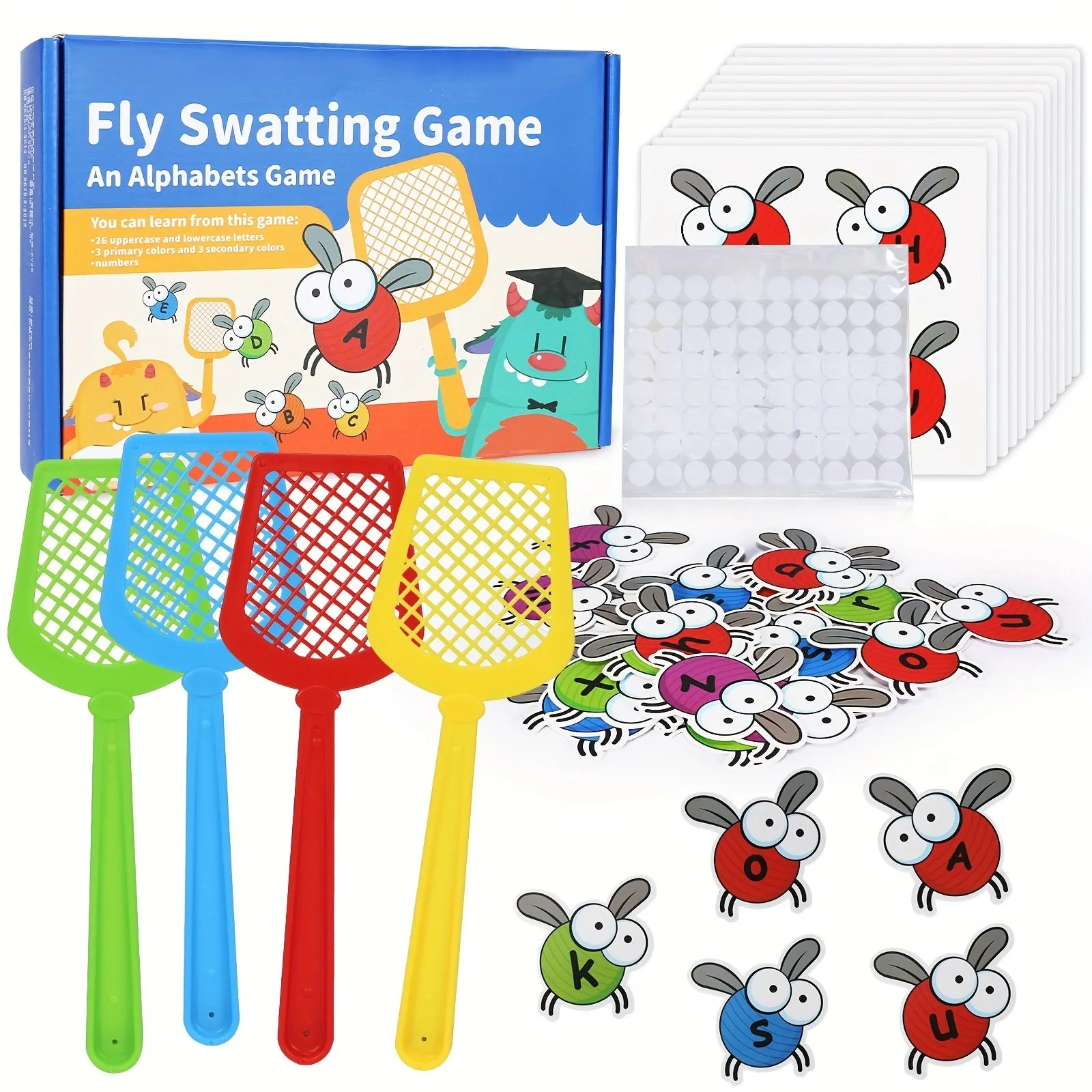 Discover the Magic of Learning: Puzzle Early Education Fly Swatter Toy