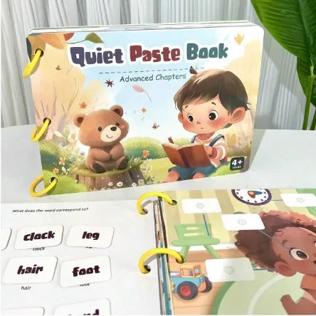 Early Quiet Paste Book Advanced Multi-Scenario Learning 25 Activity Pages