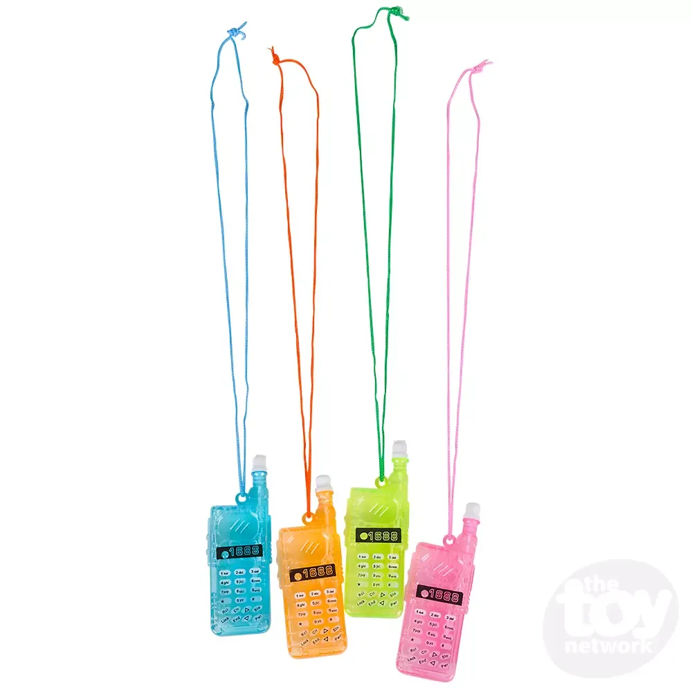 *FINAL SALE* Toy Network Cellphone Bubble Necklaces