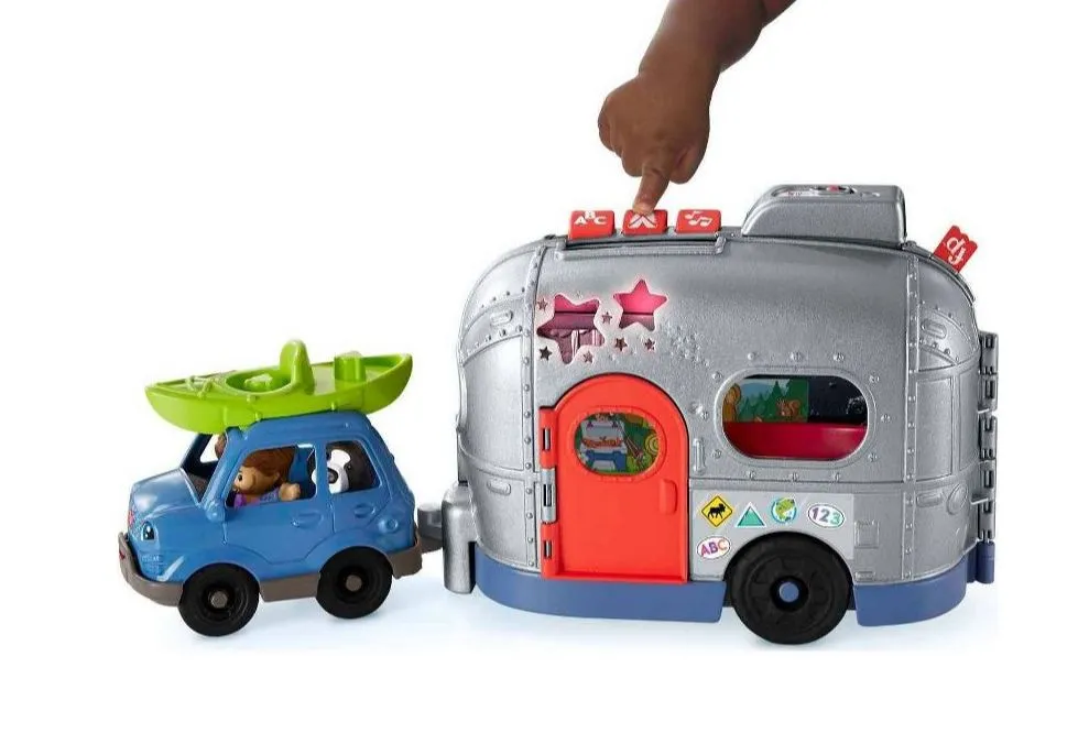 Fisher-Price Little People Light-Up Learning Camper