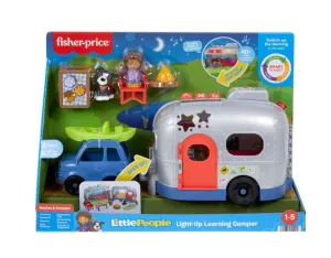 Fisher-Price Little People Light-Up Learning Camper