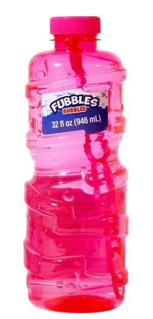 FUBBLES 946ML BUBBLES ASSORTED STYLES