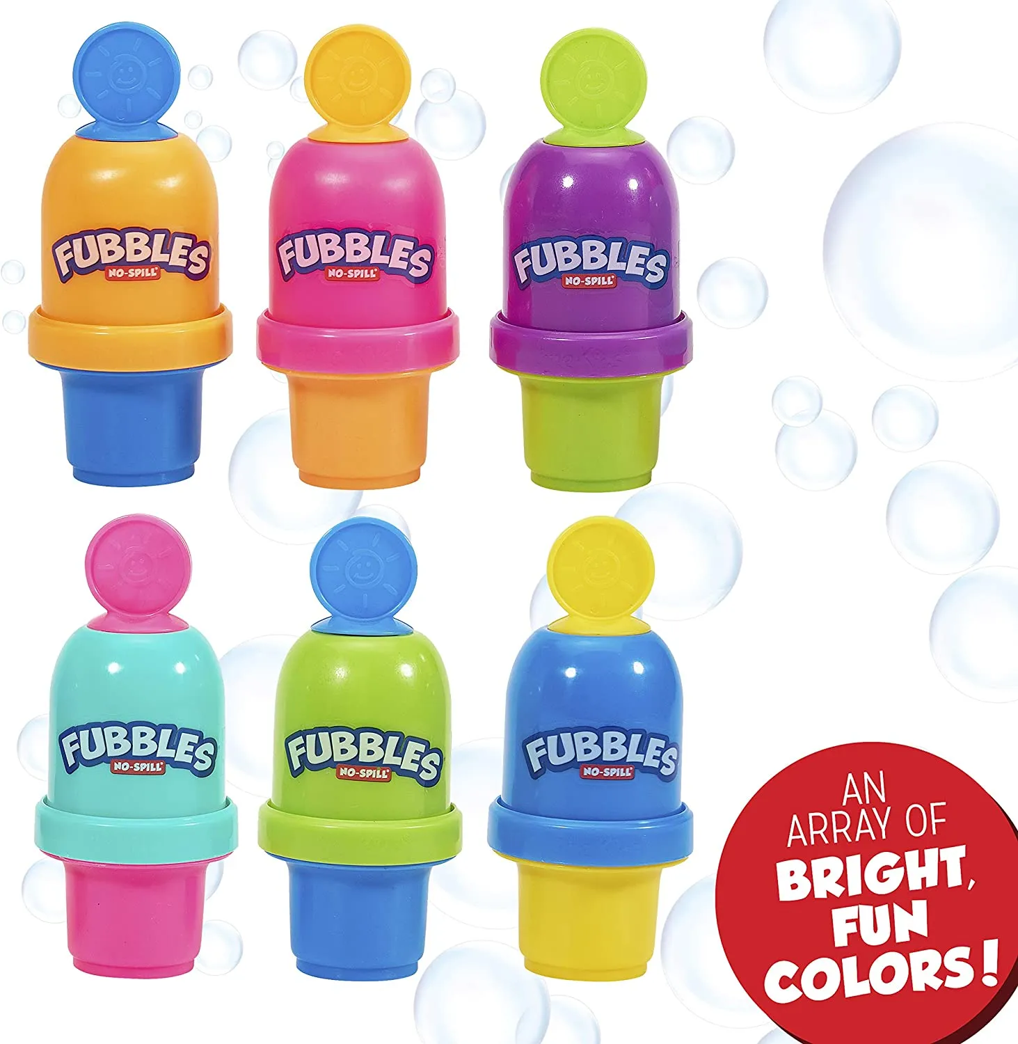 Fubbles No-Spill Bubble Tumbler Minis