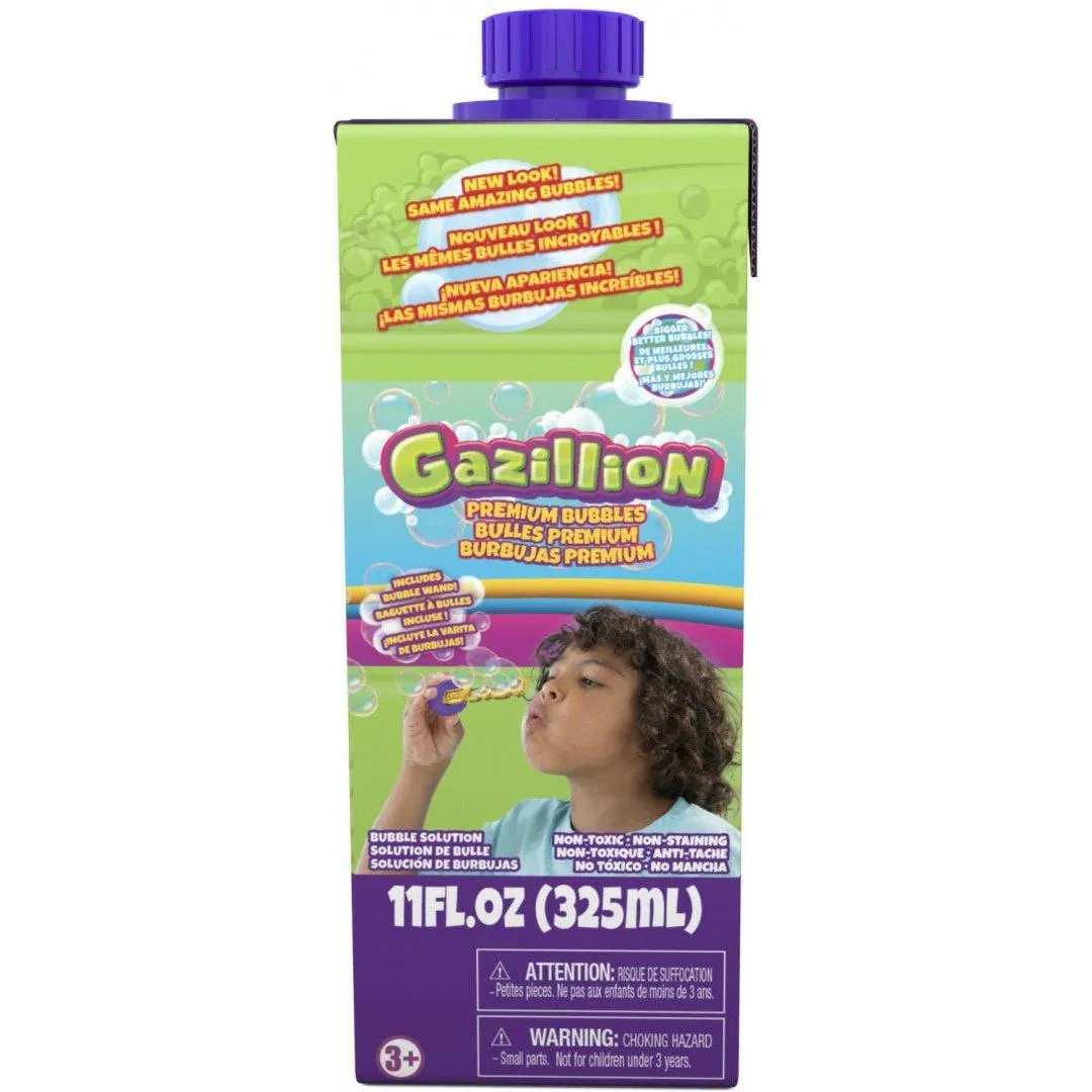 Gazillion Bubbles 11oz. Boxed Bubble Solution