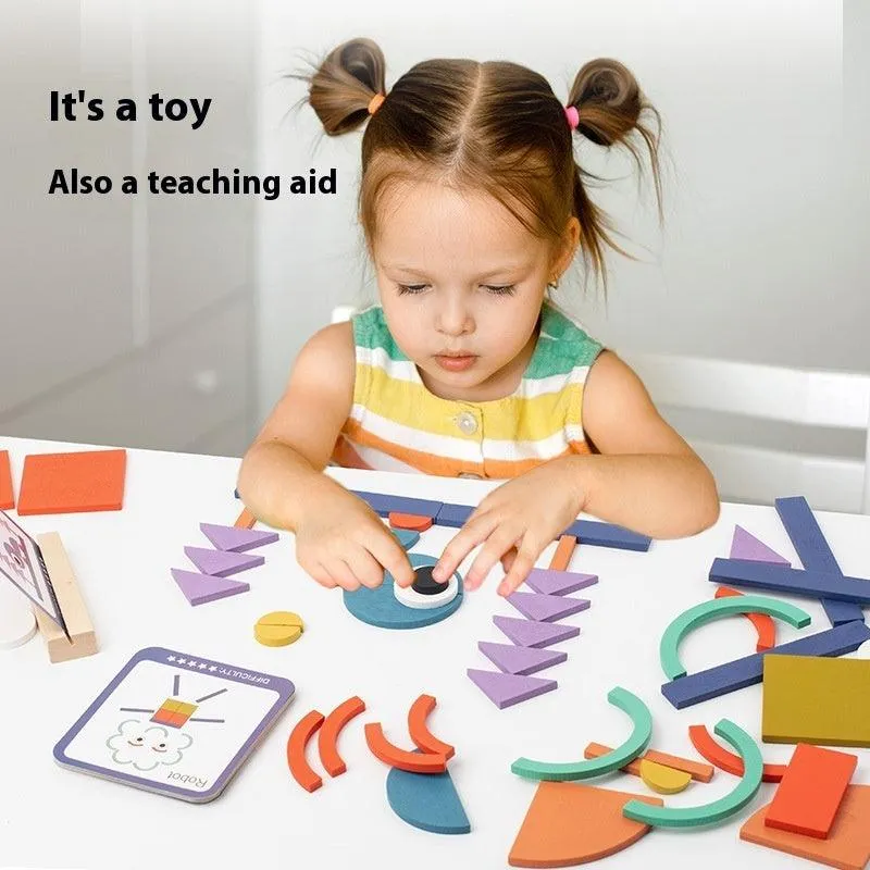 GeoShapes Kids Learning Puzzle