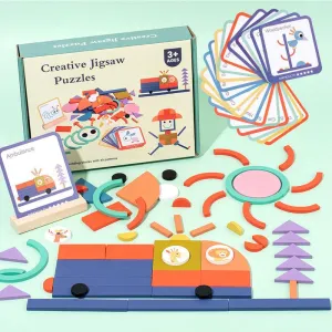 GeoShapes Kids Learning Puzzle