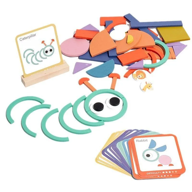 GeoShapes Kids Learning Puzzle