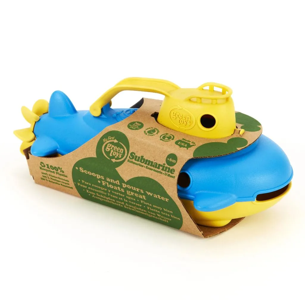 Green Toys Submarine - Yellow Handle